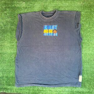 Vintage 90s Fat Albert Tank Top Platinum FUBU Cartoon Tee